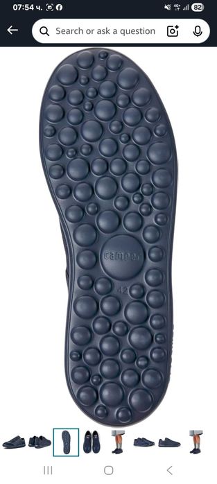 Чисто нови мъжки обувки Camper