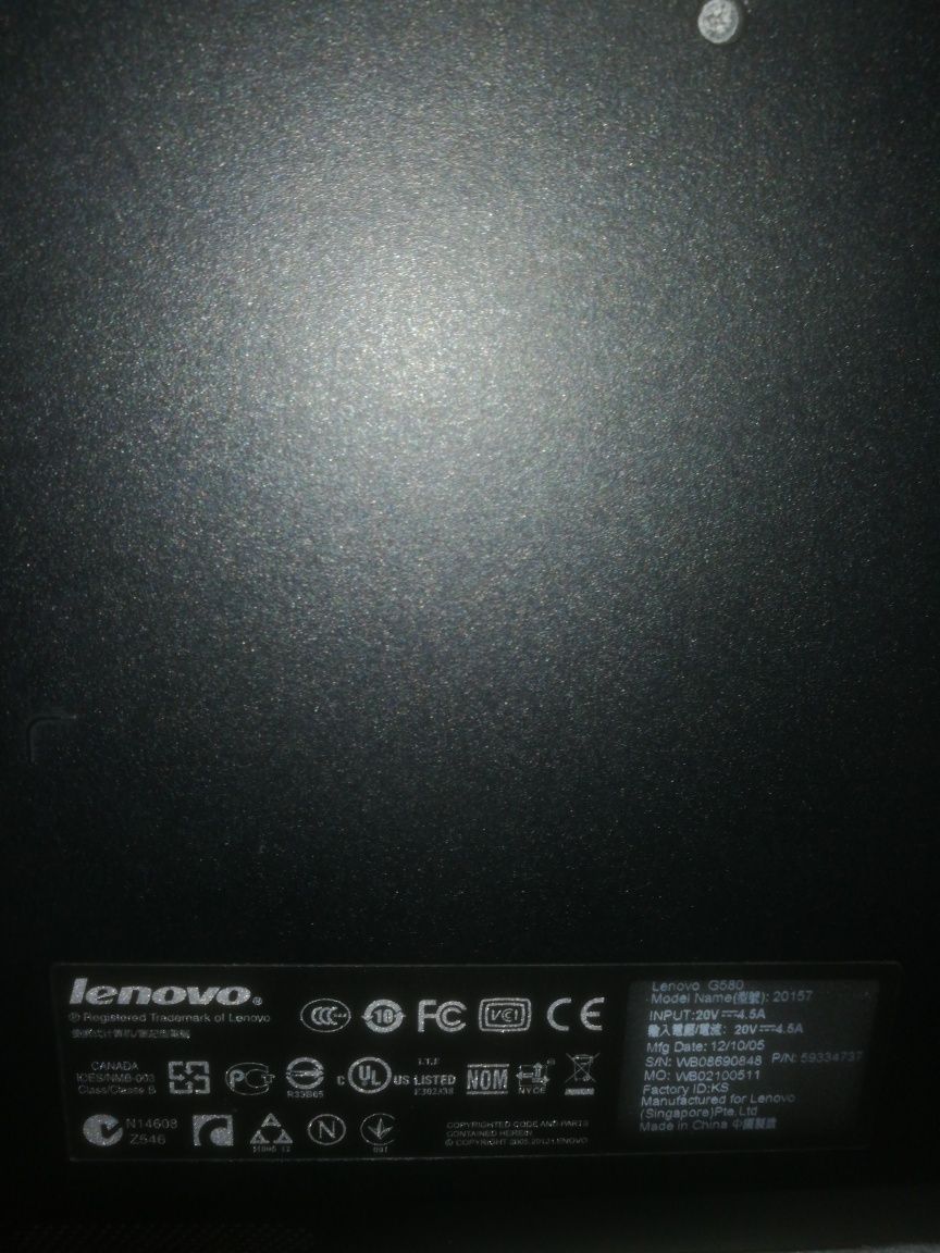 Laptop Lenovo Procesor Intel Pentium