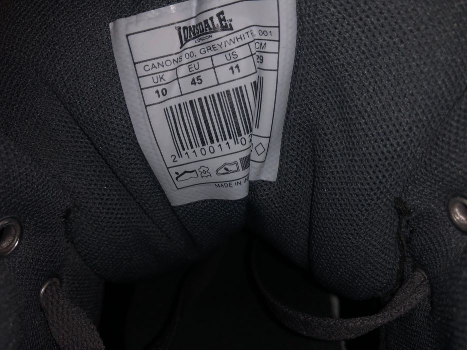 Мъжки Сникърси Lonsdale size: 45