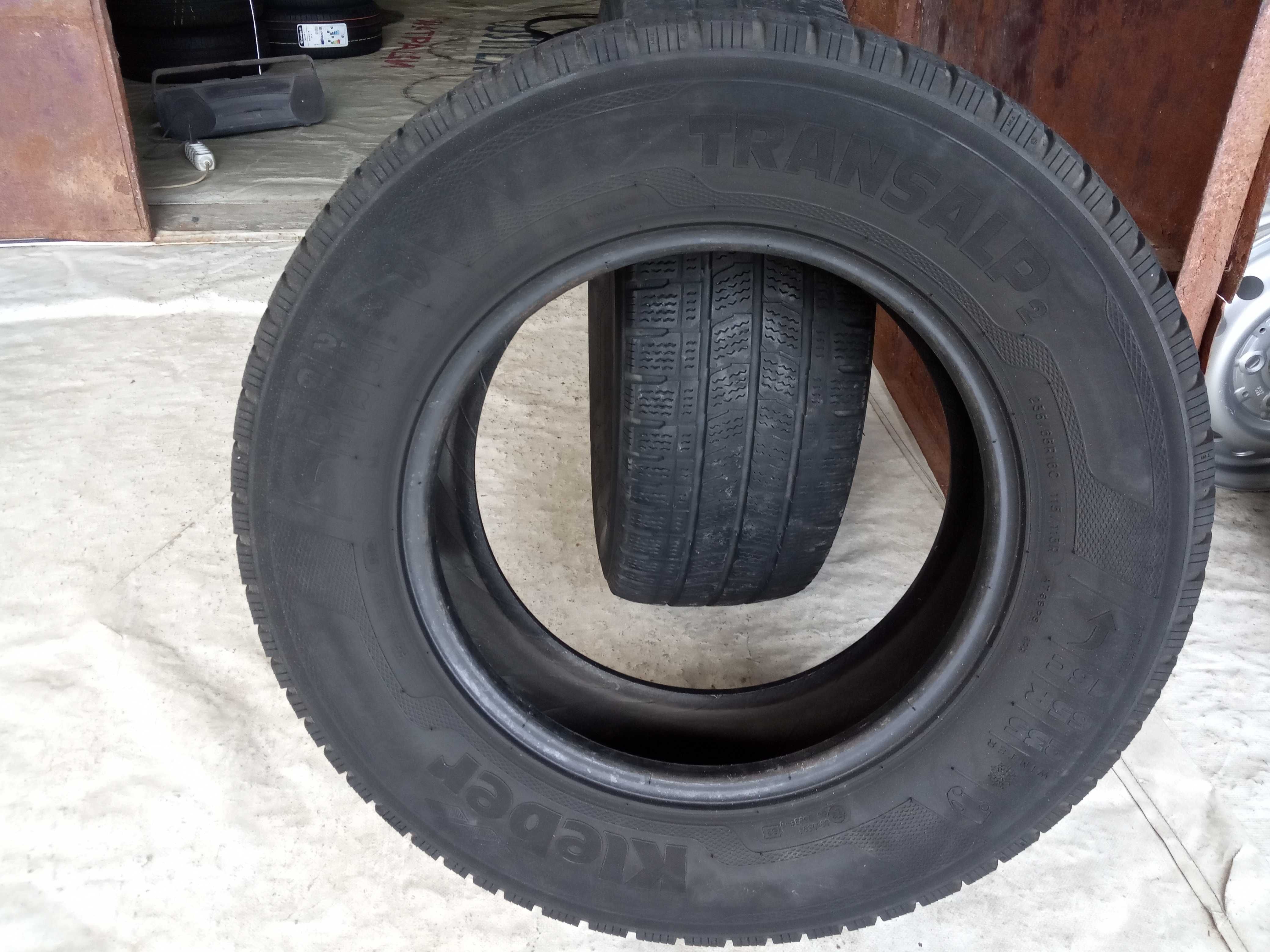 2 бусови гуми 235/65R16C Kleber Transalp 2 115/113R M+S 3PMFS 8PR