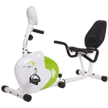 Vând bicicletă eliptică fitness Recumbent alba