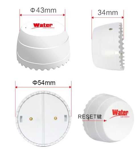 WiFi Smart Датчик за вода наводнение + батерия VARTA