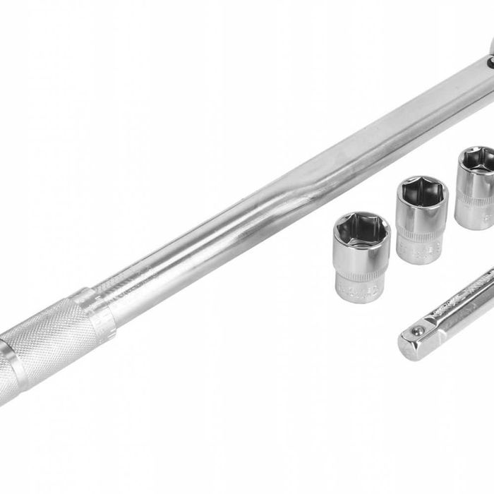 Динамометричен ключ 1/2 28–210Nm вложки 17, 19, 21мм + удължител 125мм