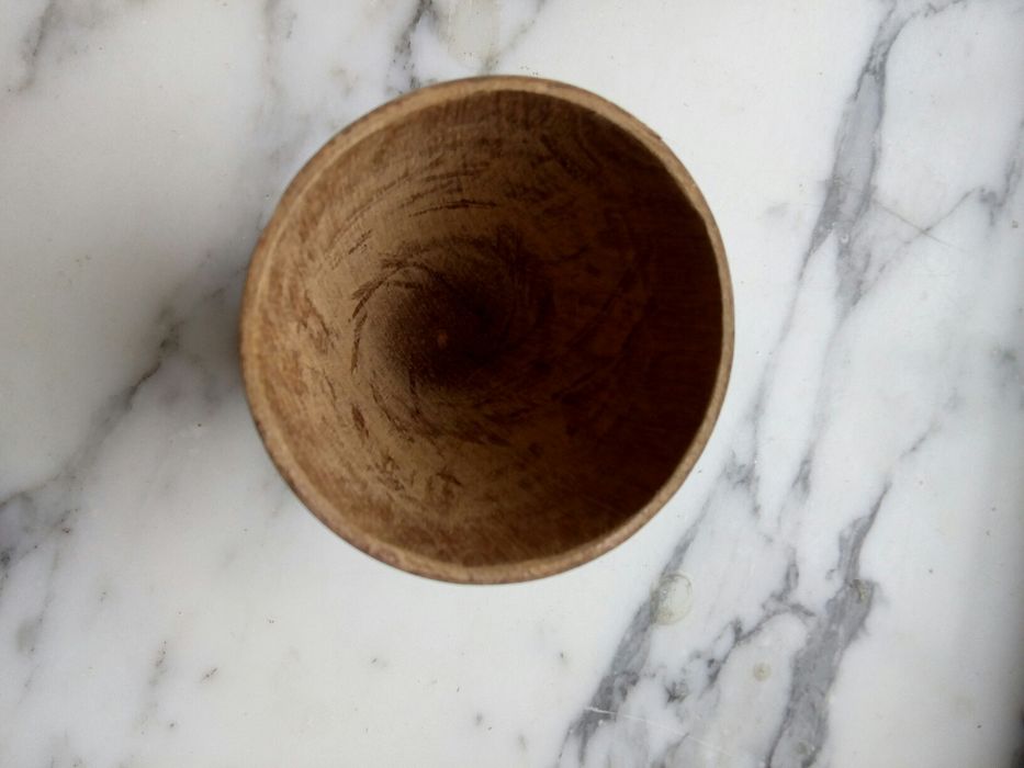 Дървени чашки за яйце два броя