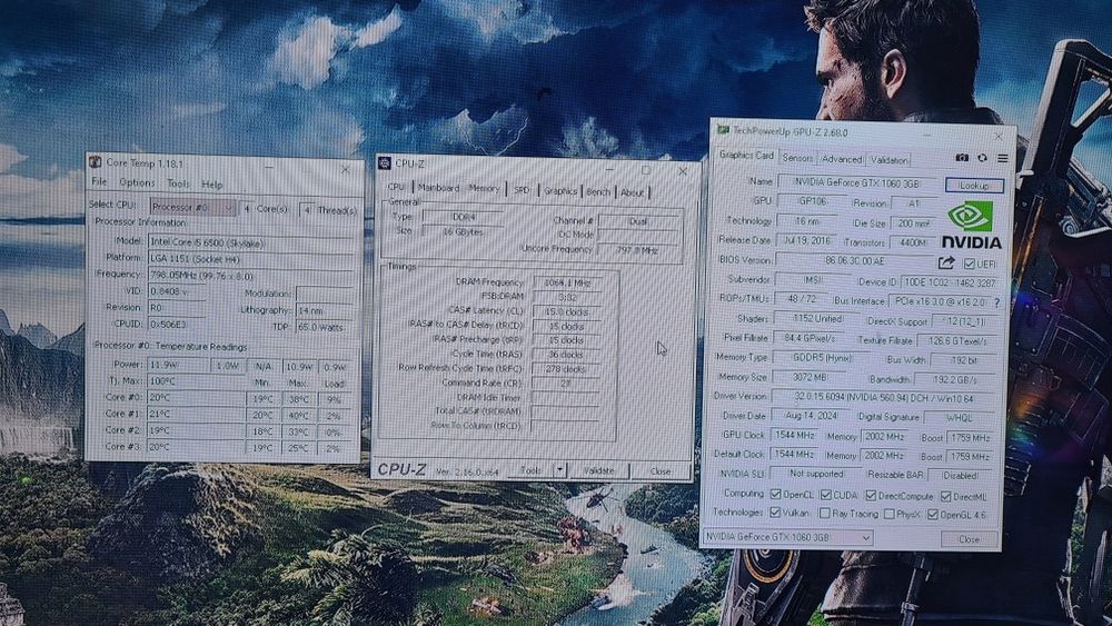 Unitate PC Gaming i5 6500 GTX 1060 16GB RAM SSD
