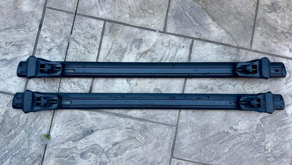 Bare transversale Thule WINGBAR EVO 2 Black + kit prinderi EVO RAISED