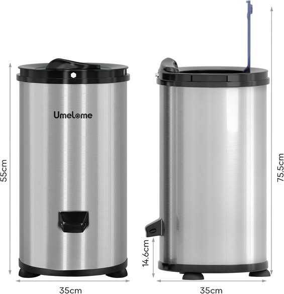 Uscător de rufe cu centrifugare 4 kg de la Umelome