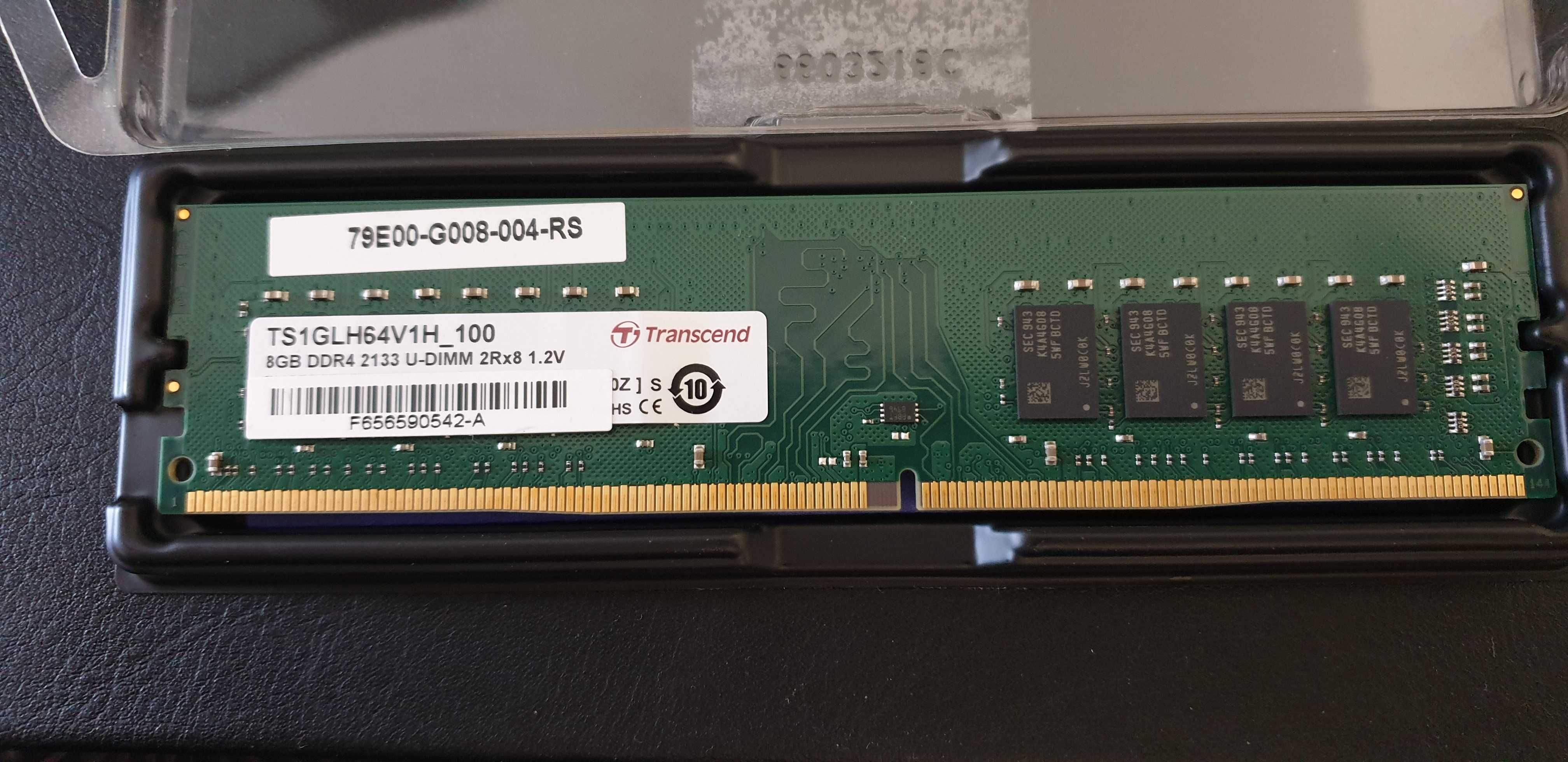 Памет от QNAP, 8GB DDR4 2133 U-DIMM 2Rx8 1.2V - нова