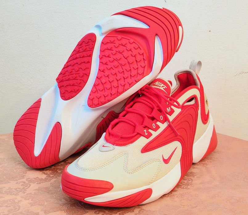 Nike Air Zoom 2k Red/White 44ти номер 28см стелка чисто нови маратонки