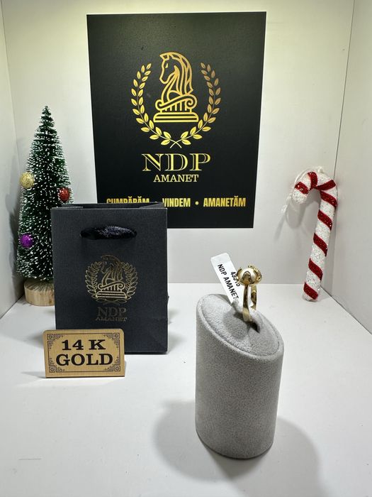 NDP Amanet NON-STOP Calea Vitan Nr. 121 Inel Aur Galben 14K (43315)