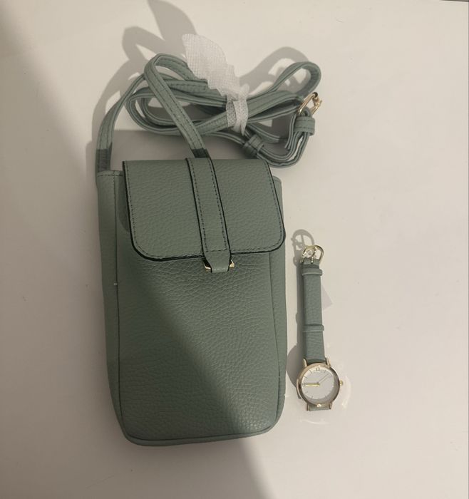 Сумка и часы в комплекте