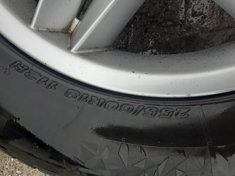Jante originale BMW X5/X6 R18/255/60 5×120 cu anvelope.
