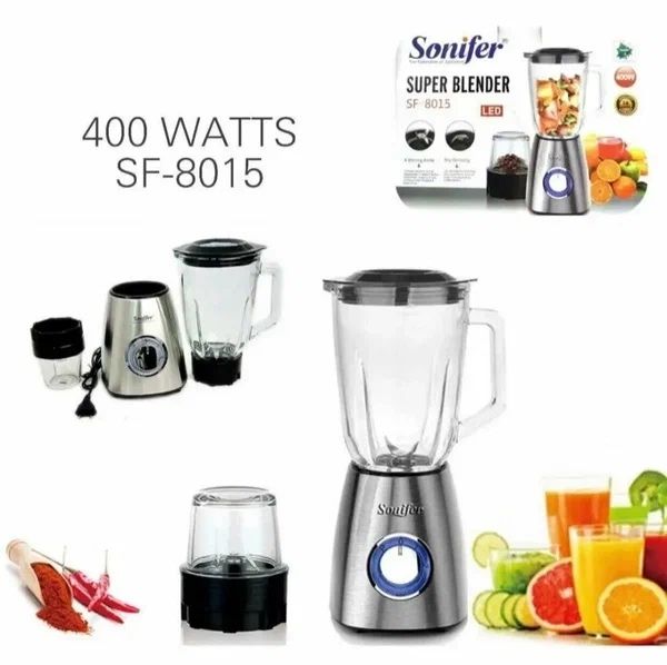 Блендер-измельчитель SONIFER SF-8015 2в1, многофункциональный
