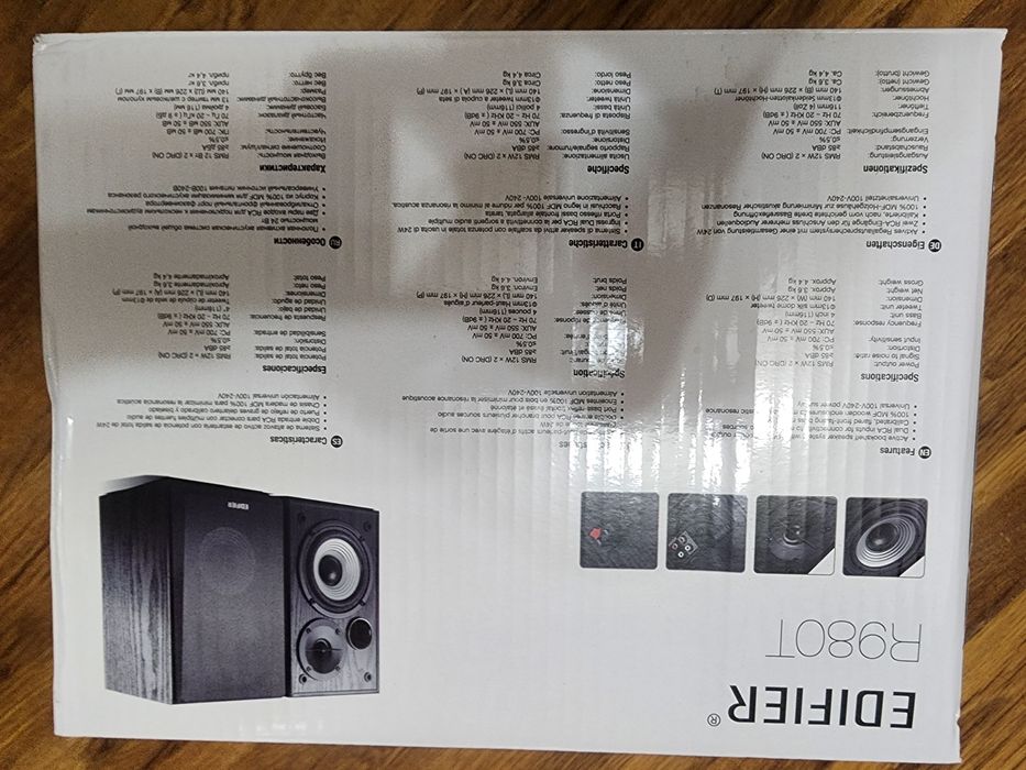 Boxe EDIFIER R980T  active noi sigilate, la cutie.ultimele 2 seturi