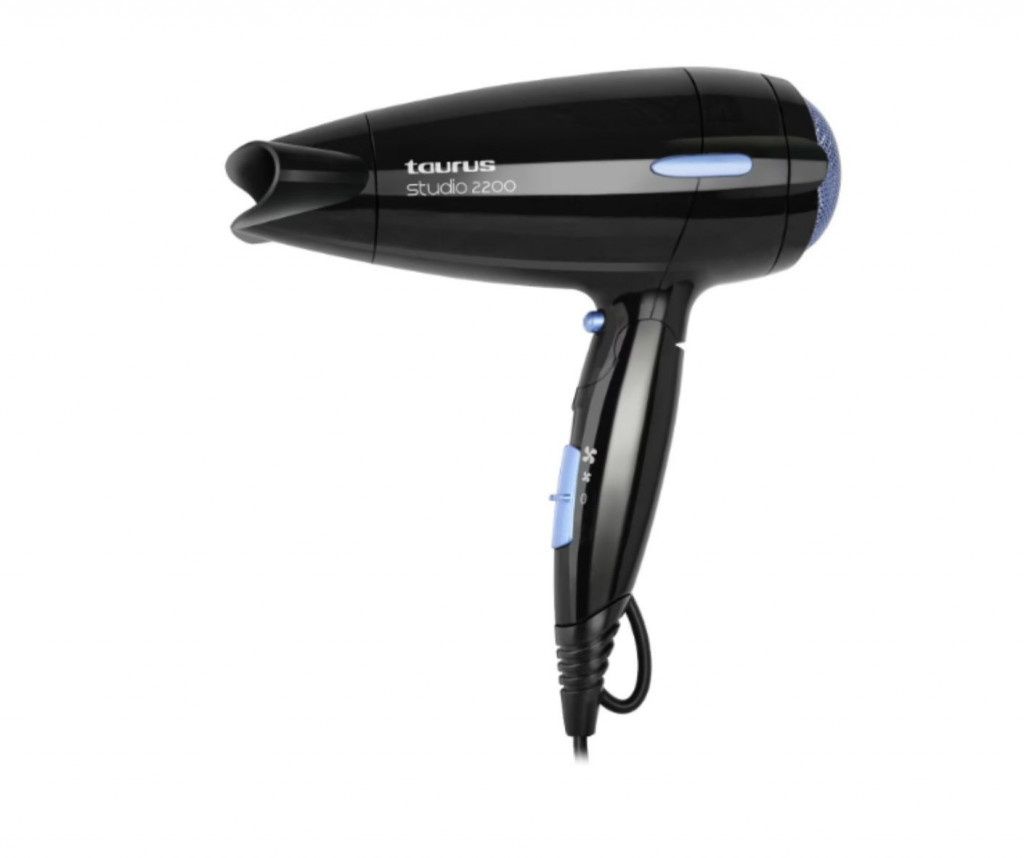 Сешоар Taurus Studio 2200, 2200W, 2 скорости, 2 нива на температура, С