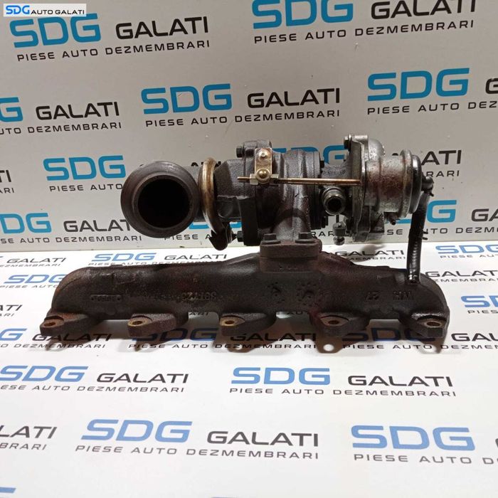 Turbo Turbina Turbosuflanta Peugeot 206 1.4 HDI 50 KW 2001 - 2012 Cod 54359710009 MF 50175454 01937 [274M6]