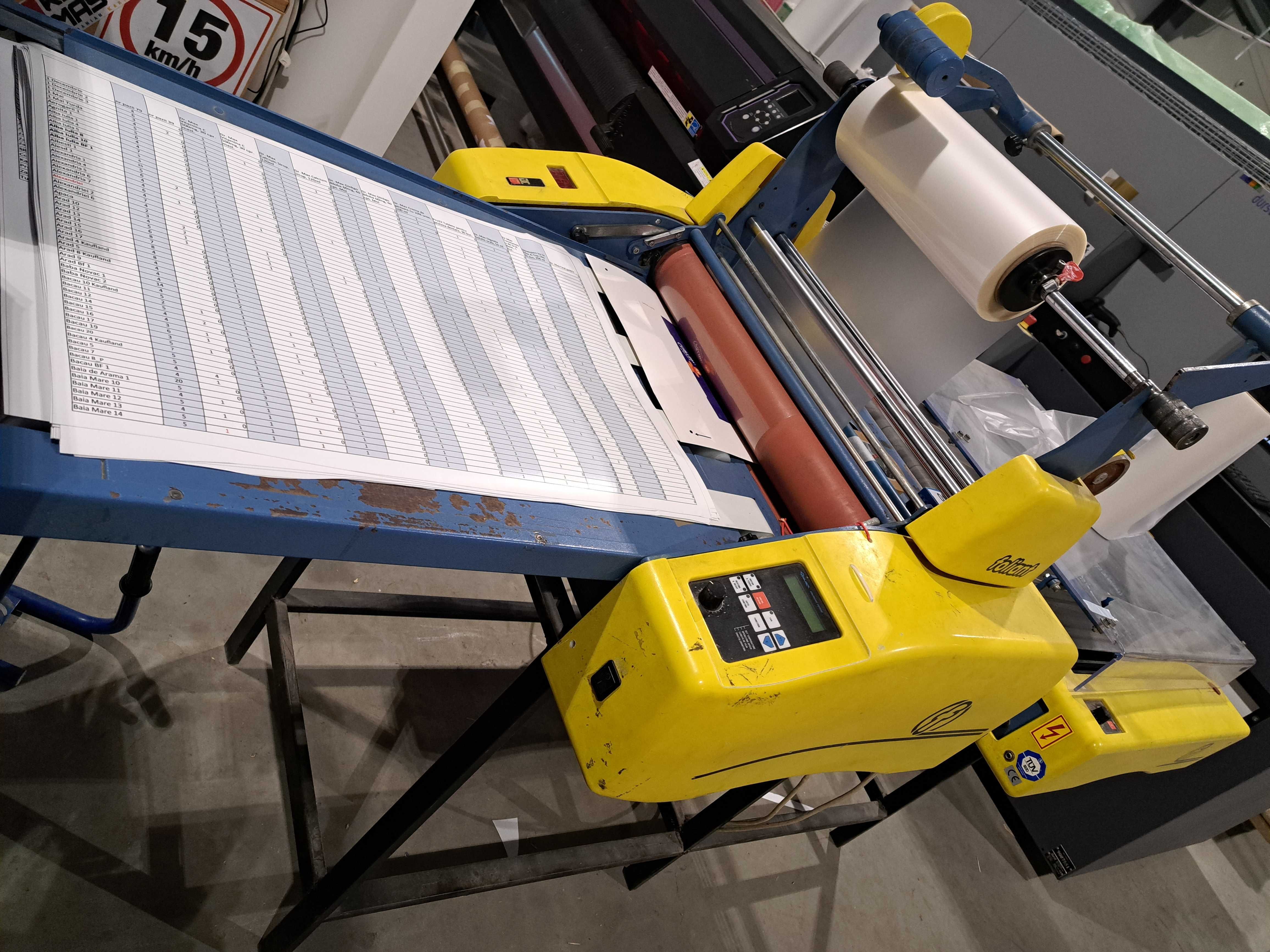 foliant 2002 laminator 50x70 graphco foliant 520HP