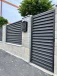Gard jaluzea Luvru PLUS, lamele gard culoare grande mat 0.5mm