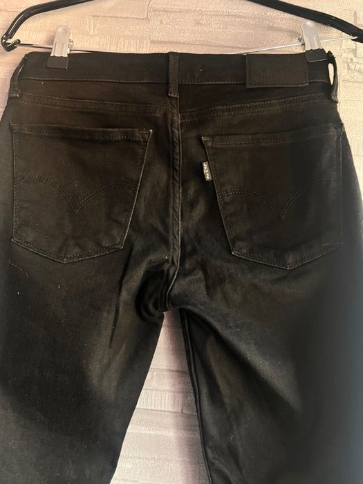 LEVI’S SUPER SKINNY черни панталони-дънки