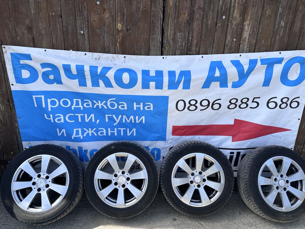 16 5х112 джанти с гуми
