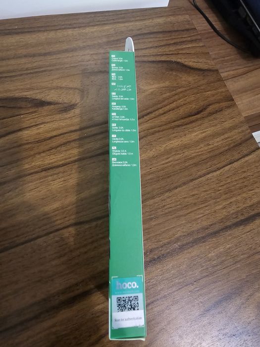 Cablu Fast charge 3.0A, marca Hoco, X88, mufa usb la tipe C, nou.