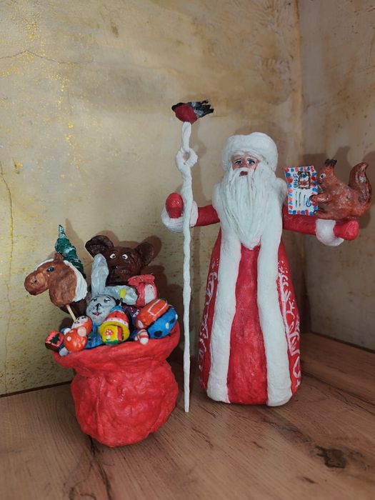 Винтажные ватные игрушки