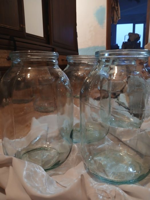 стеклянные банки 1л 22штук