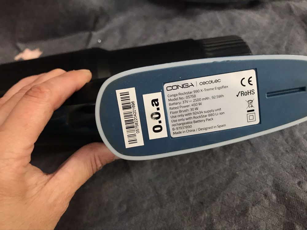 Прахосмукачка Cecotec Conga Rockstar 990