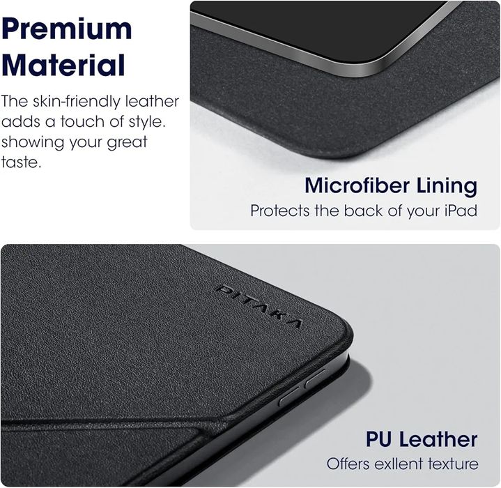 Калъф PITAKA за iPad Pro 13 инча (2024), съвместим с iPad Pro m4