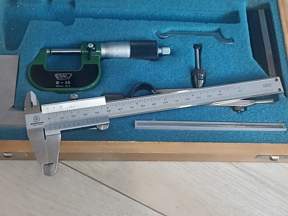 micrometru pav elvețian 0-25 șubler mitutoyo mecanic japan