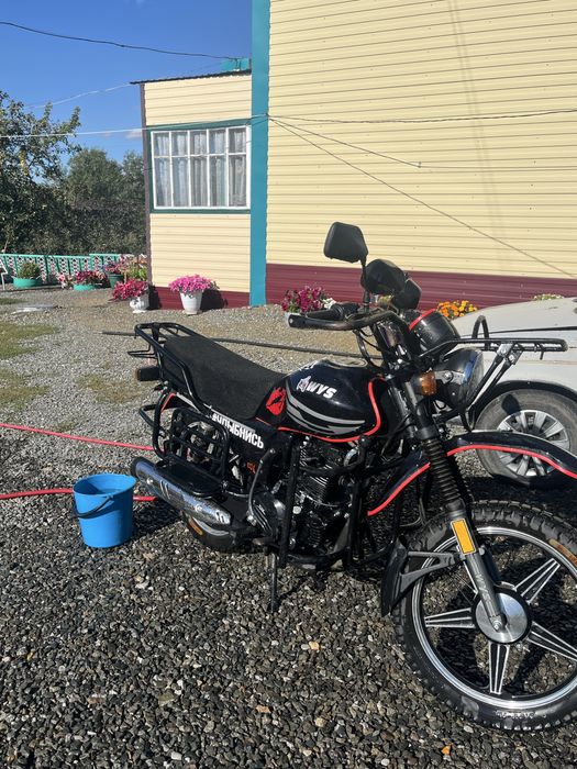 мотоцикл wys 150 кубов черный