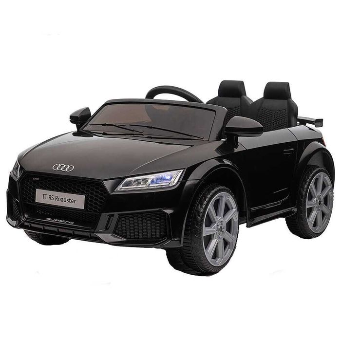 Masinuta electreica Audi TT pentru copii + scaun piele,negru!garantie!