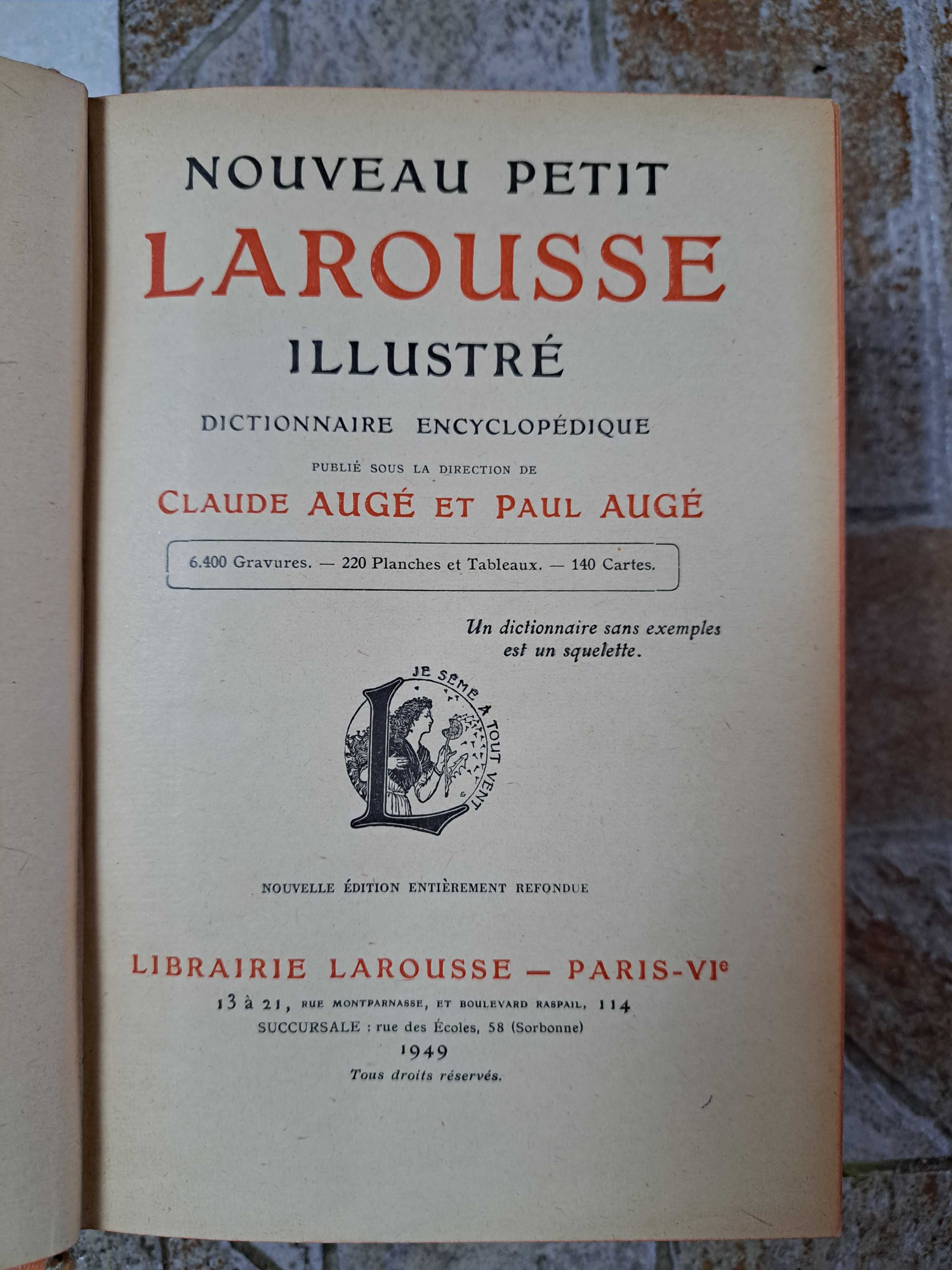 Енциклопедия 'Larouuse' (Ларус) от 1949г. и история-Франция-17-18