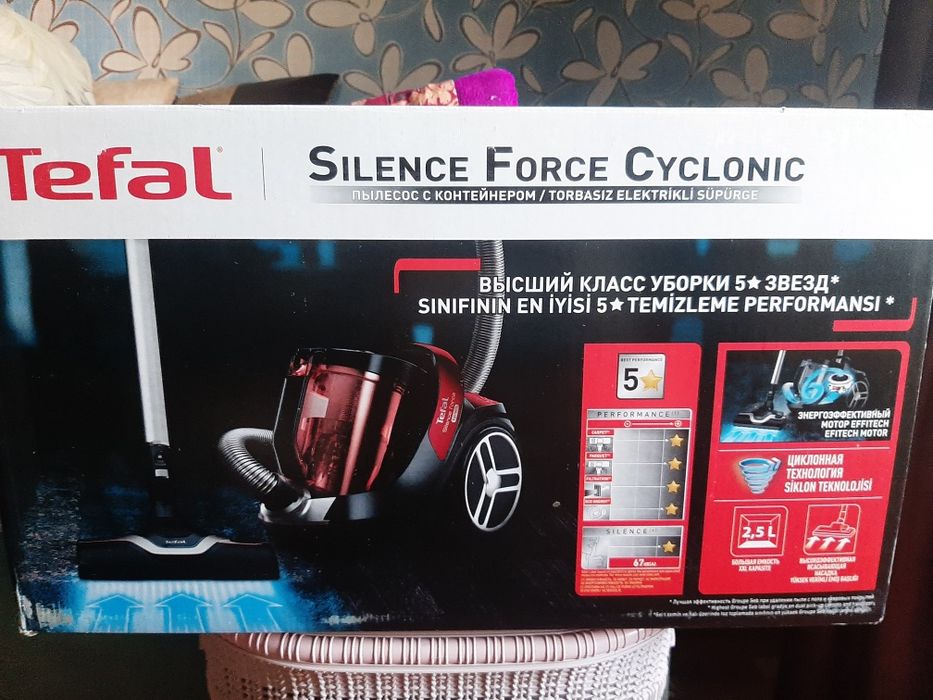 Пылесос Tefal новый