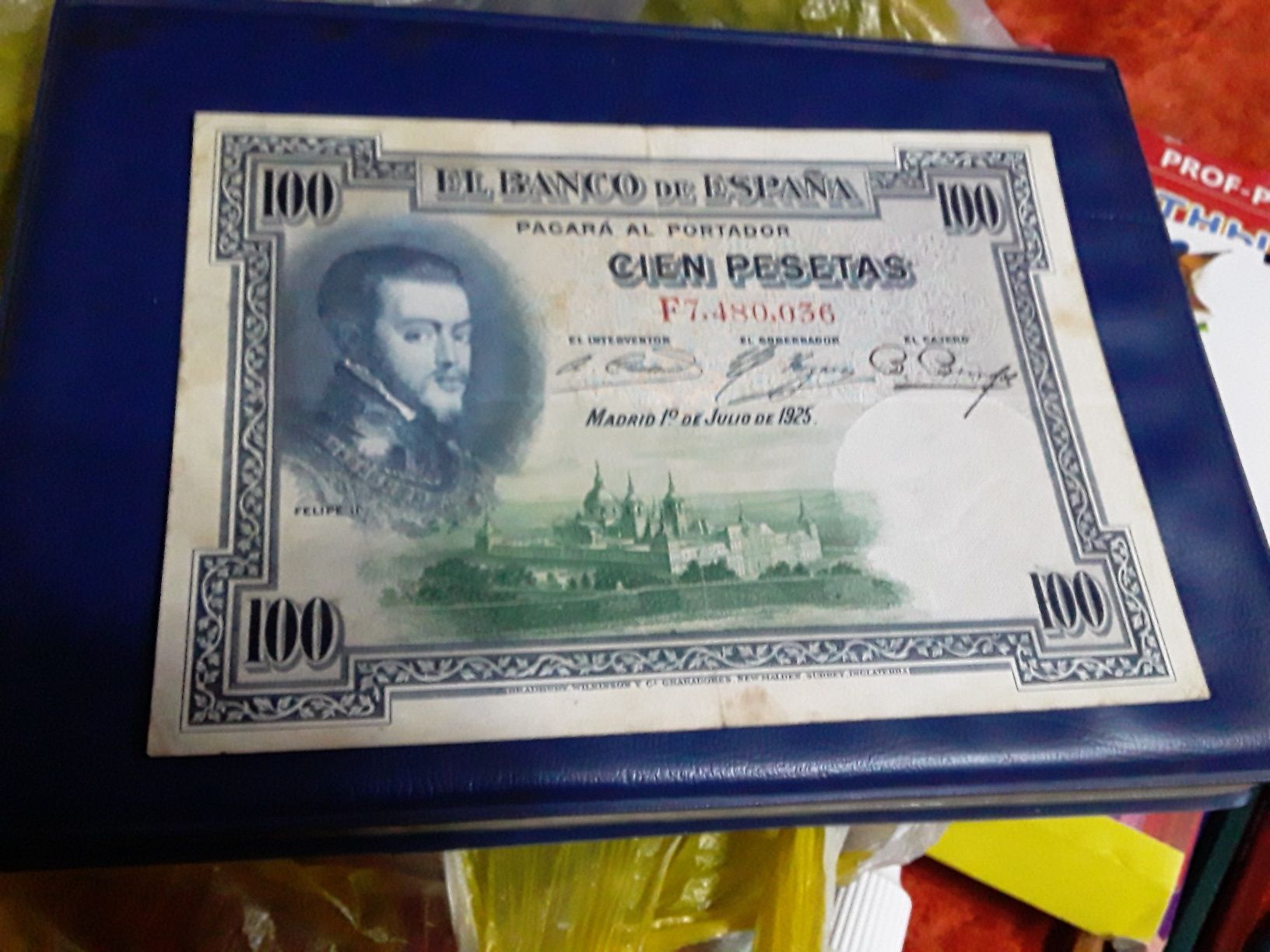 Продам банкноту Испания 1925 год