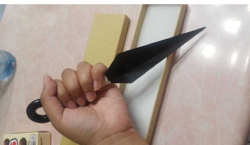 Cutit NINJA Kunai NARUTO Knife pret DE VANZARE Romania plastic NOU