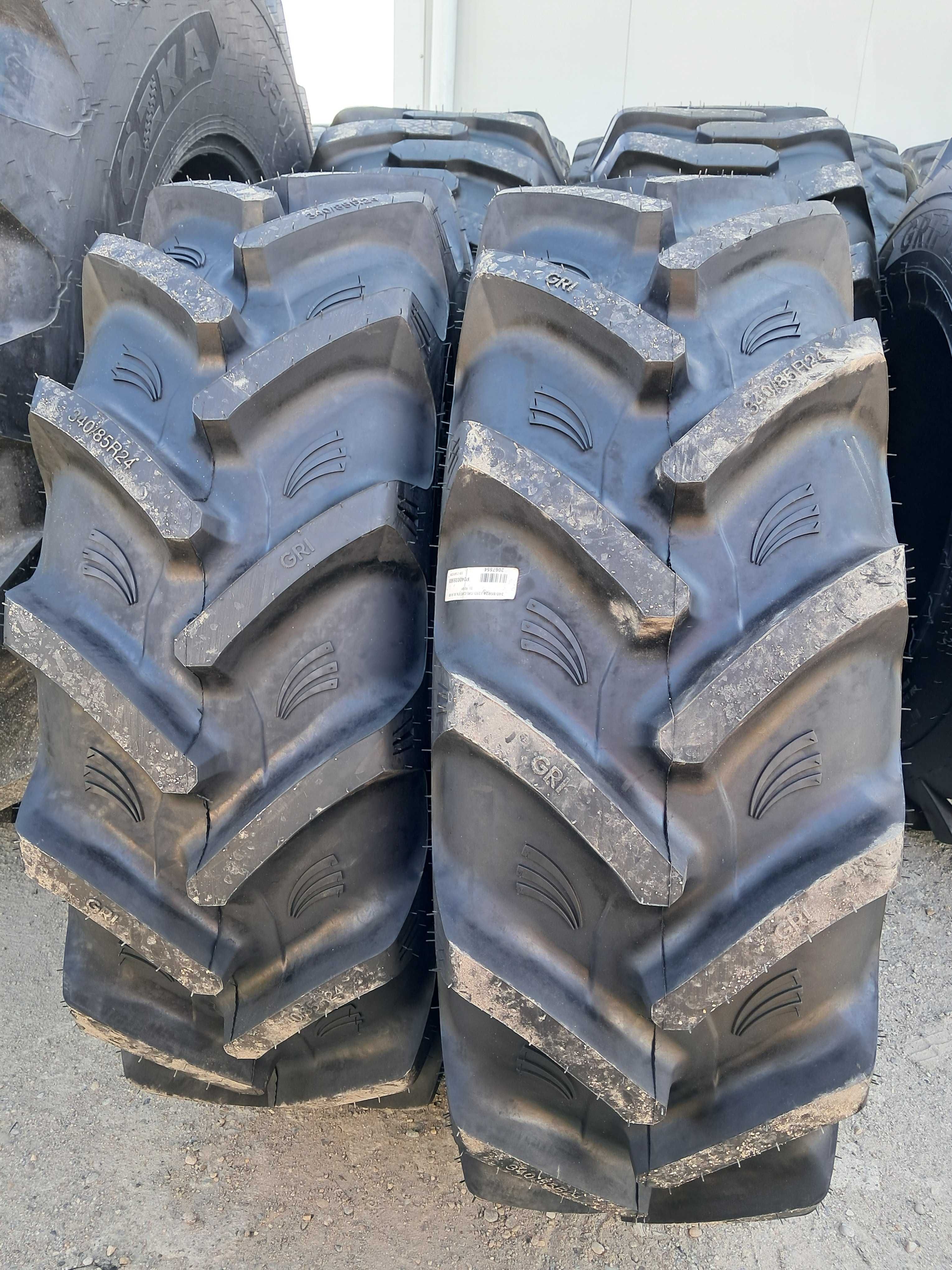 Cauciucuri noi 340/85R24 marca GRI anvelope 13.6R24 radiale tractor