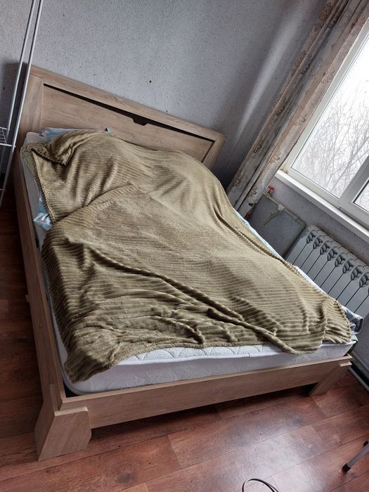 Двуспалка в нормальном состояний! С матрасом!