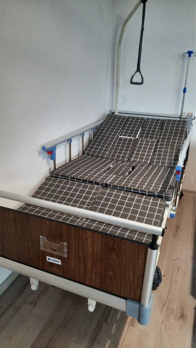 Pat electric rabatabil cu saltea Home si antiescare