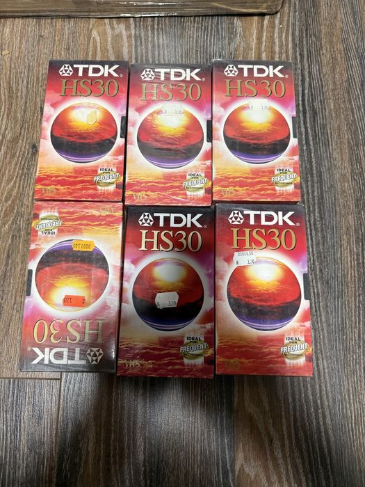 Продавам видео касетки TDK -HS 30