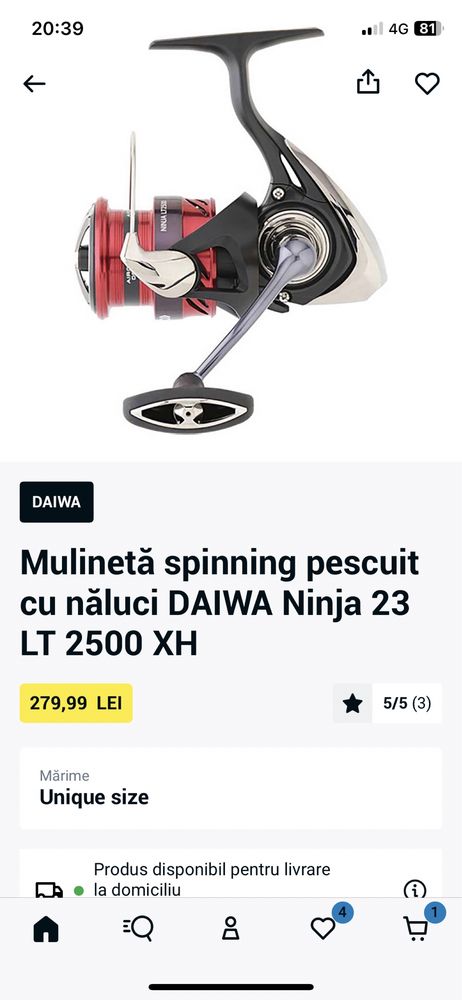 Daiwa ninja lt 2500xh 2023