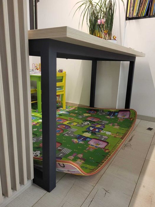 Masa birou din PAL structura aluminiu