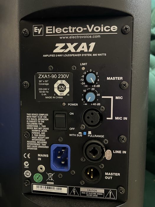 Electro Voice ZxA1-90
