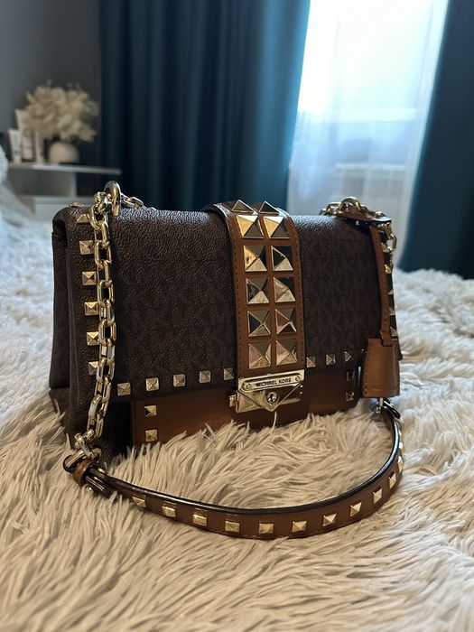 Дамска чанта от естествена кожа Michael Kors