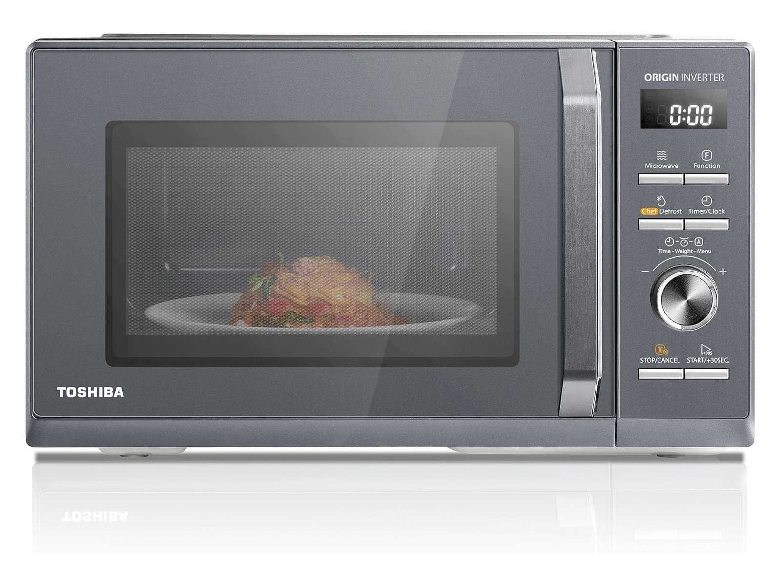 Инвенторна микровълнова печка Toshiba Origin MW3-AG25PFI(MG) 25L 900W
