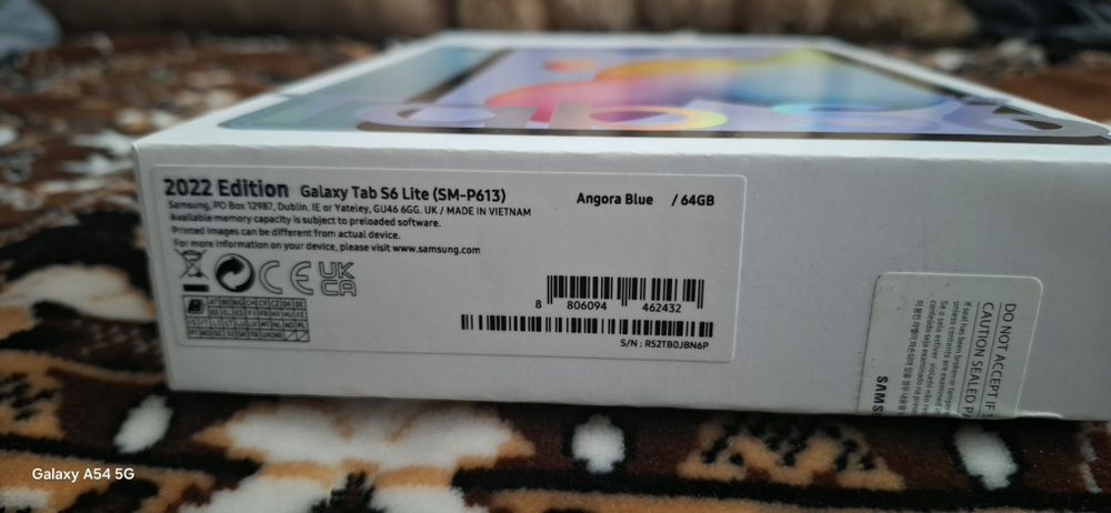Samsung Galaxy Tab S6 Lite Angora Blue 64gb