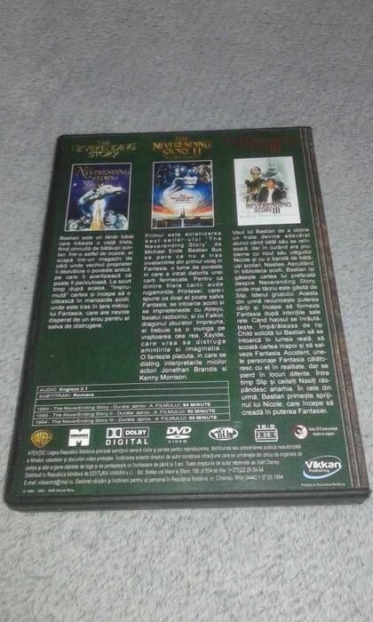 The NeverEnding Story - Poveste Fara Sfarsit colectie 3 DVD