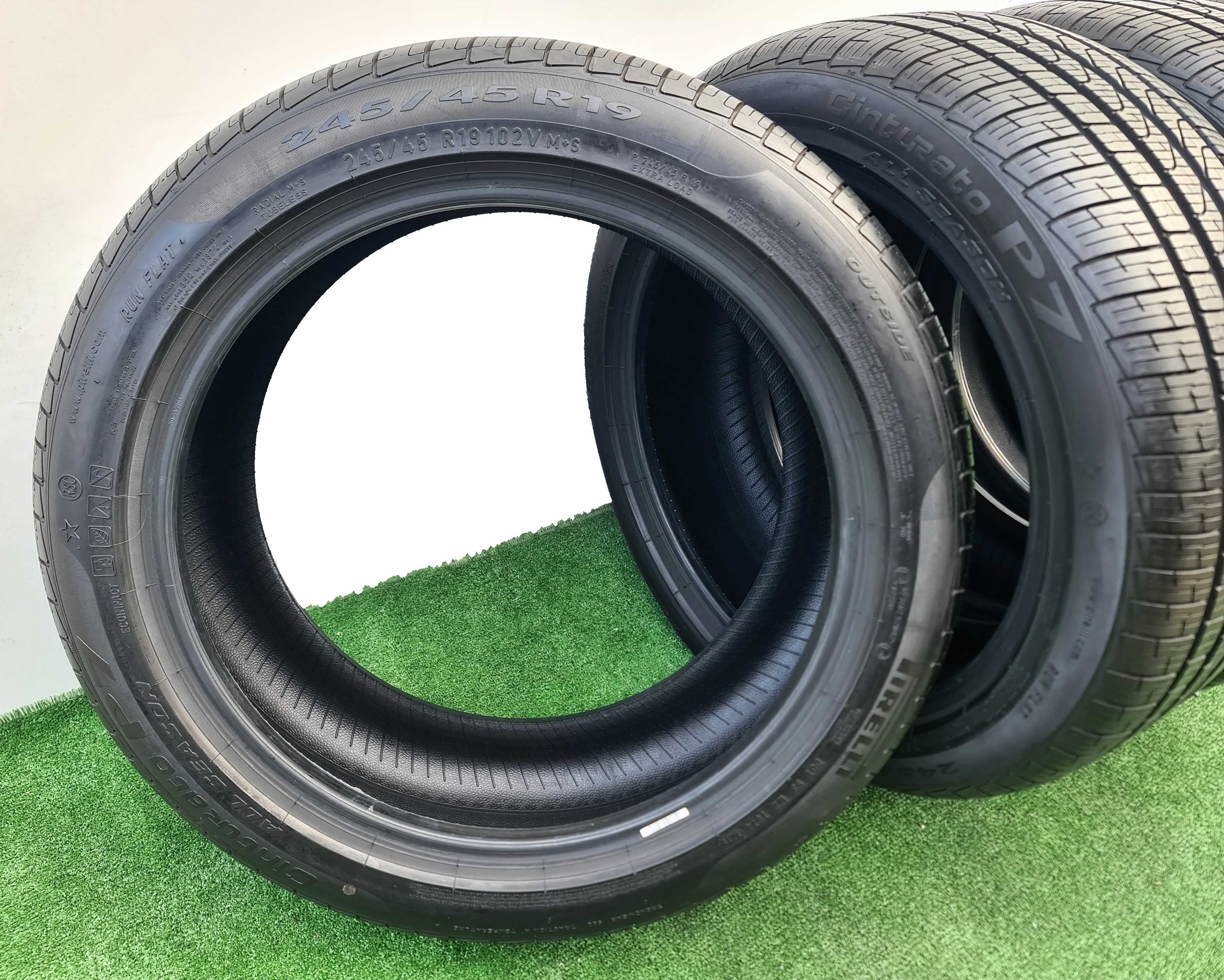 4бр. 245/45/19 PIRELLI P7 Cinturato ALL SEASON RFT- всесезонни