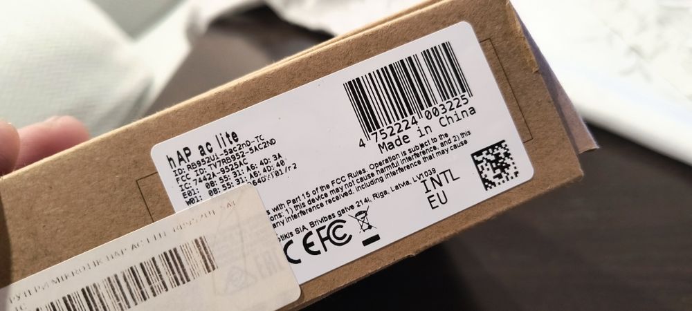 Wi-fi router MikroTik