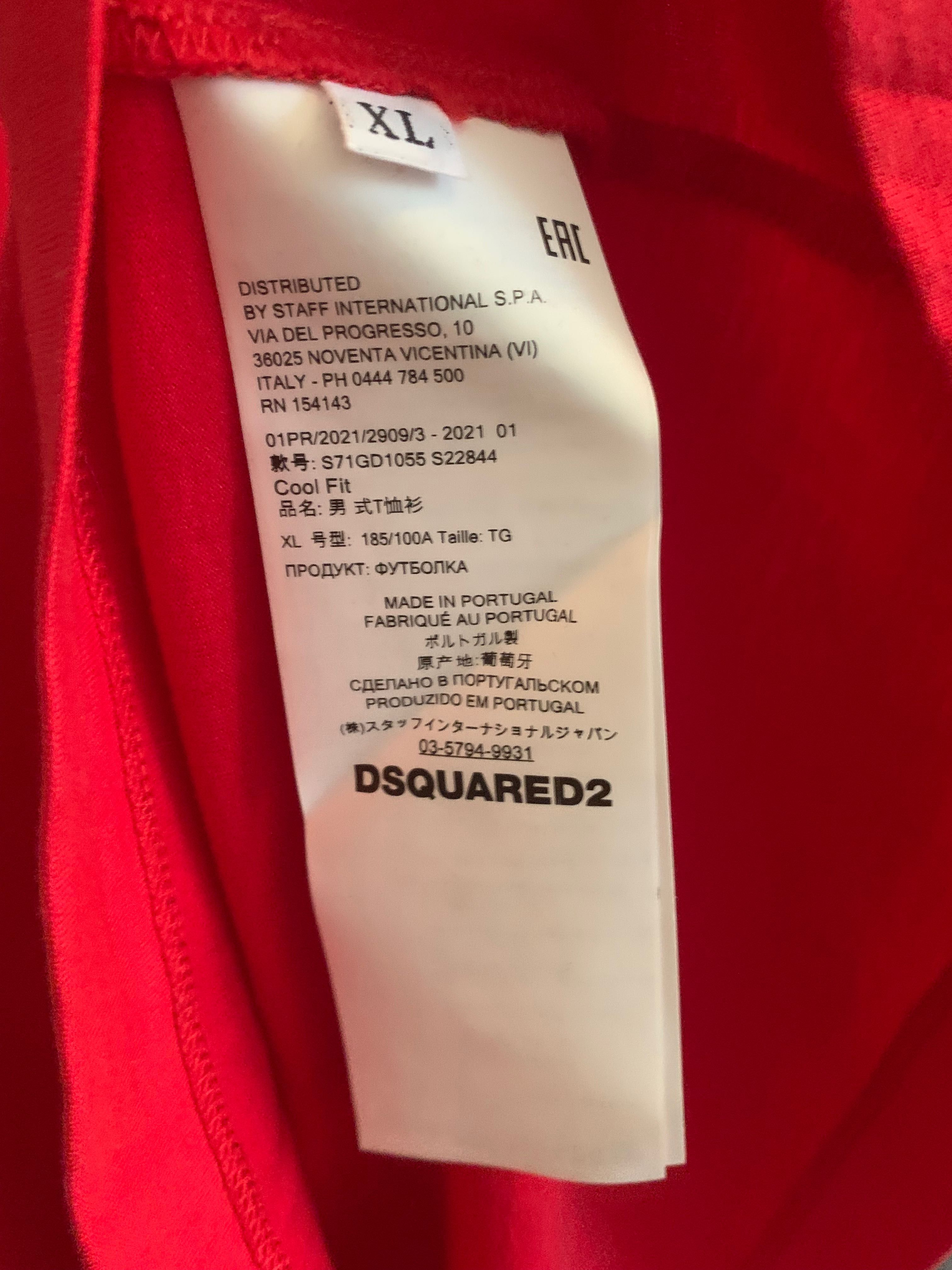 Tricou Dsquared2 Marimea XL